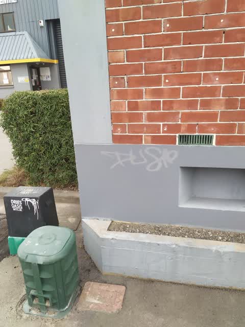 Graffiti, a report photo