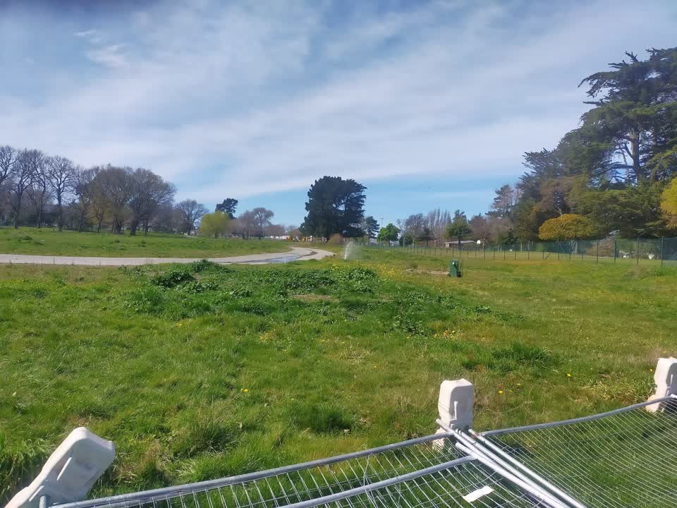 The photograph attached to this parks report