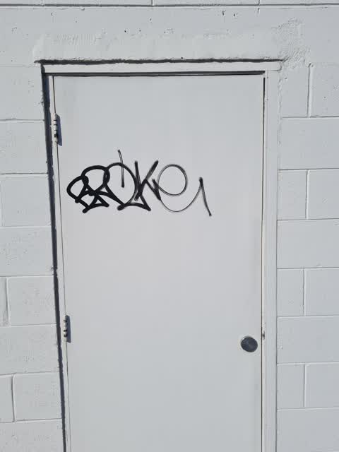 Graffiti — a report photo