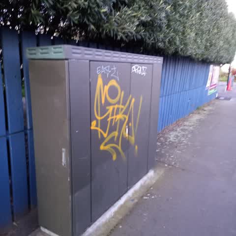 Graffiti — a report photo