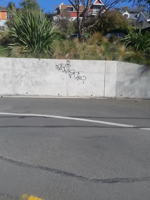 Graffiti, a report photo