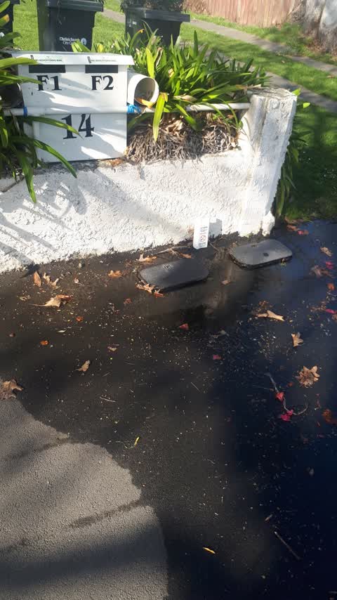 Water Leak, a report photo
