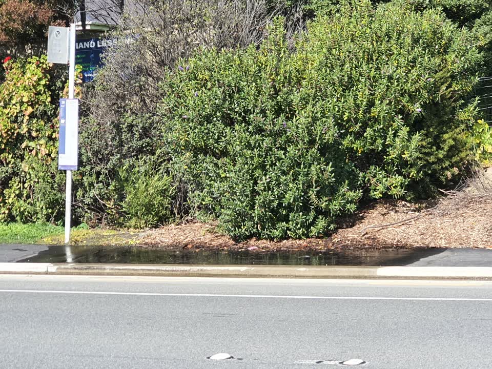 The photograph attached to this water supply report