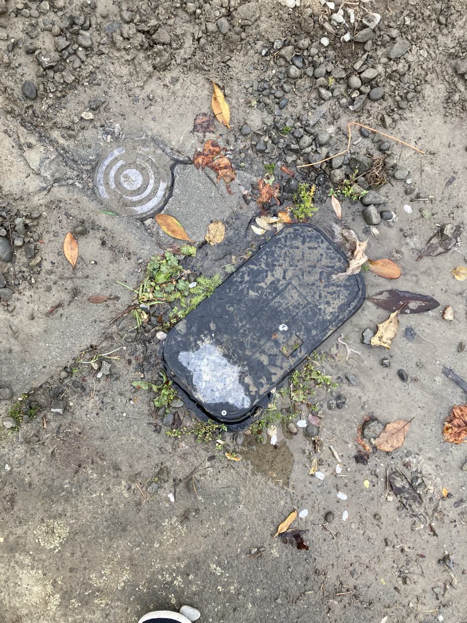 The photograph attached to this water supply report