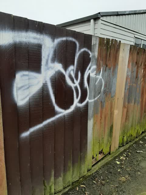 Graffiti, a report photo