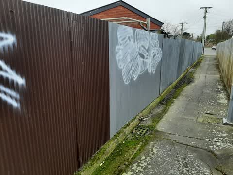 Graffiti, a report photo