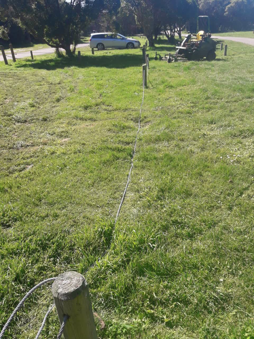 The photograph attached to this parks report
