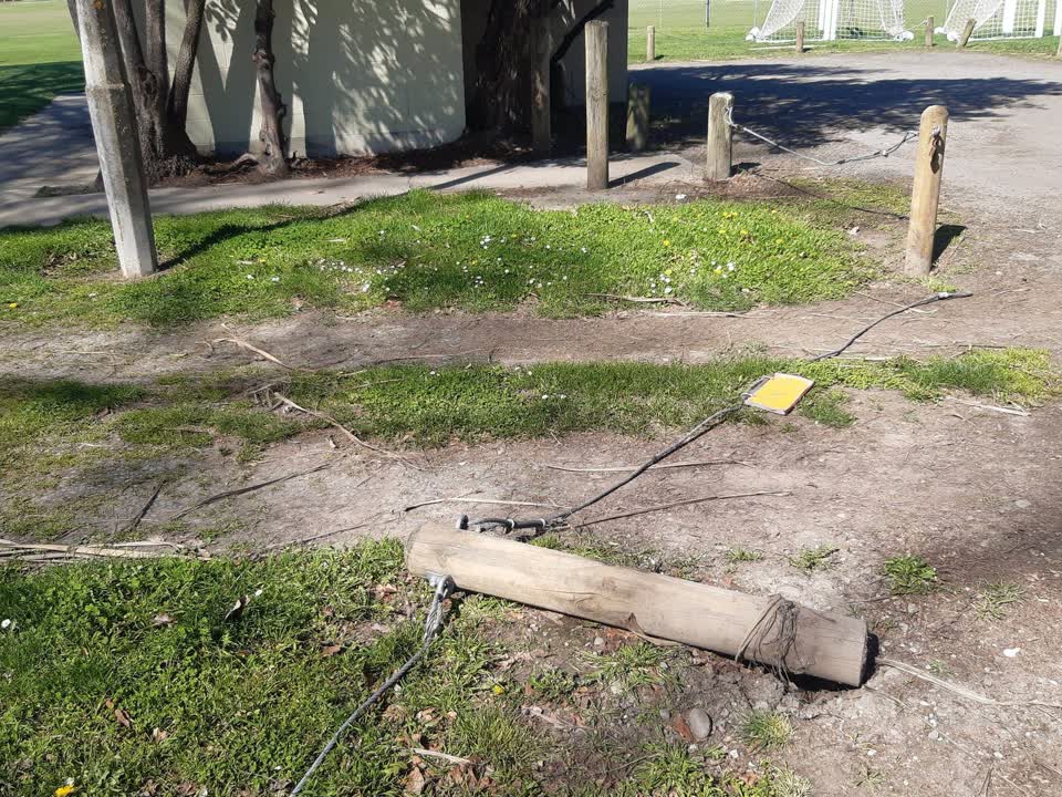 The photograph attached to this parks report