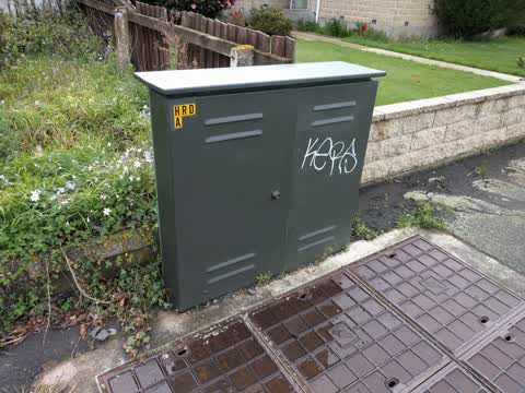 Graffiti, a report photo