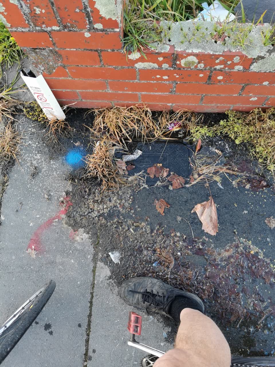 The photograph attached to this water supply report
