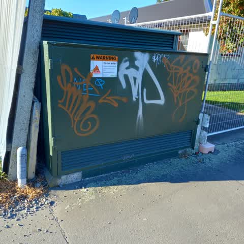 Graffiti, a report photo