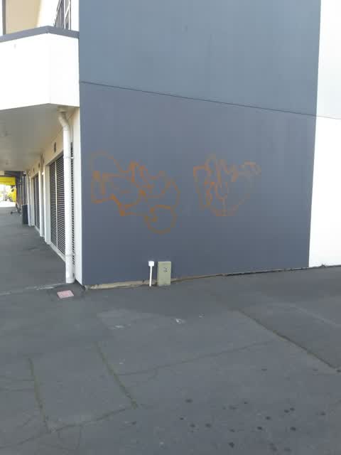 Graffiti, a report photo
