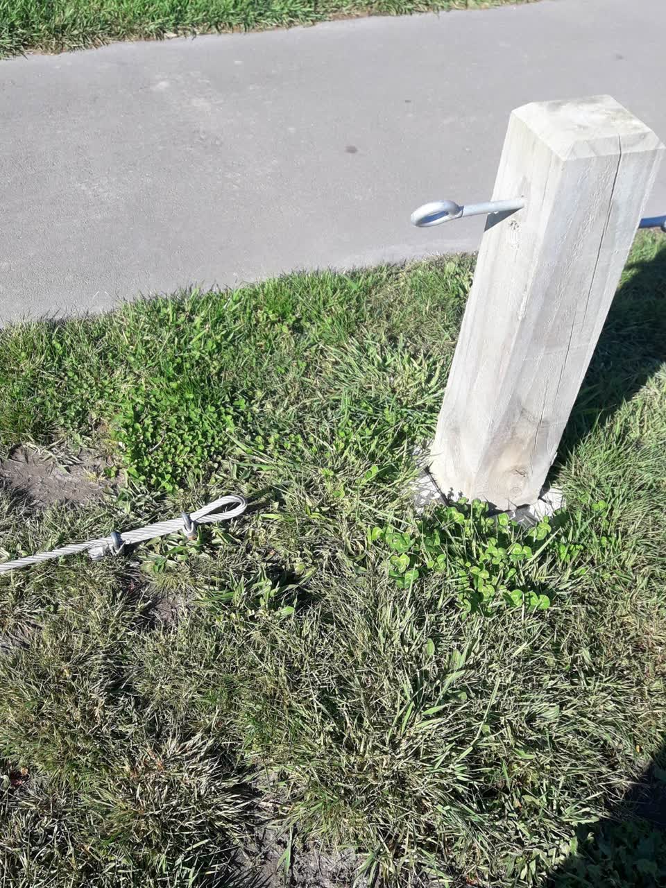The photograph attached to this parks report