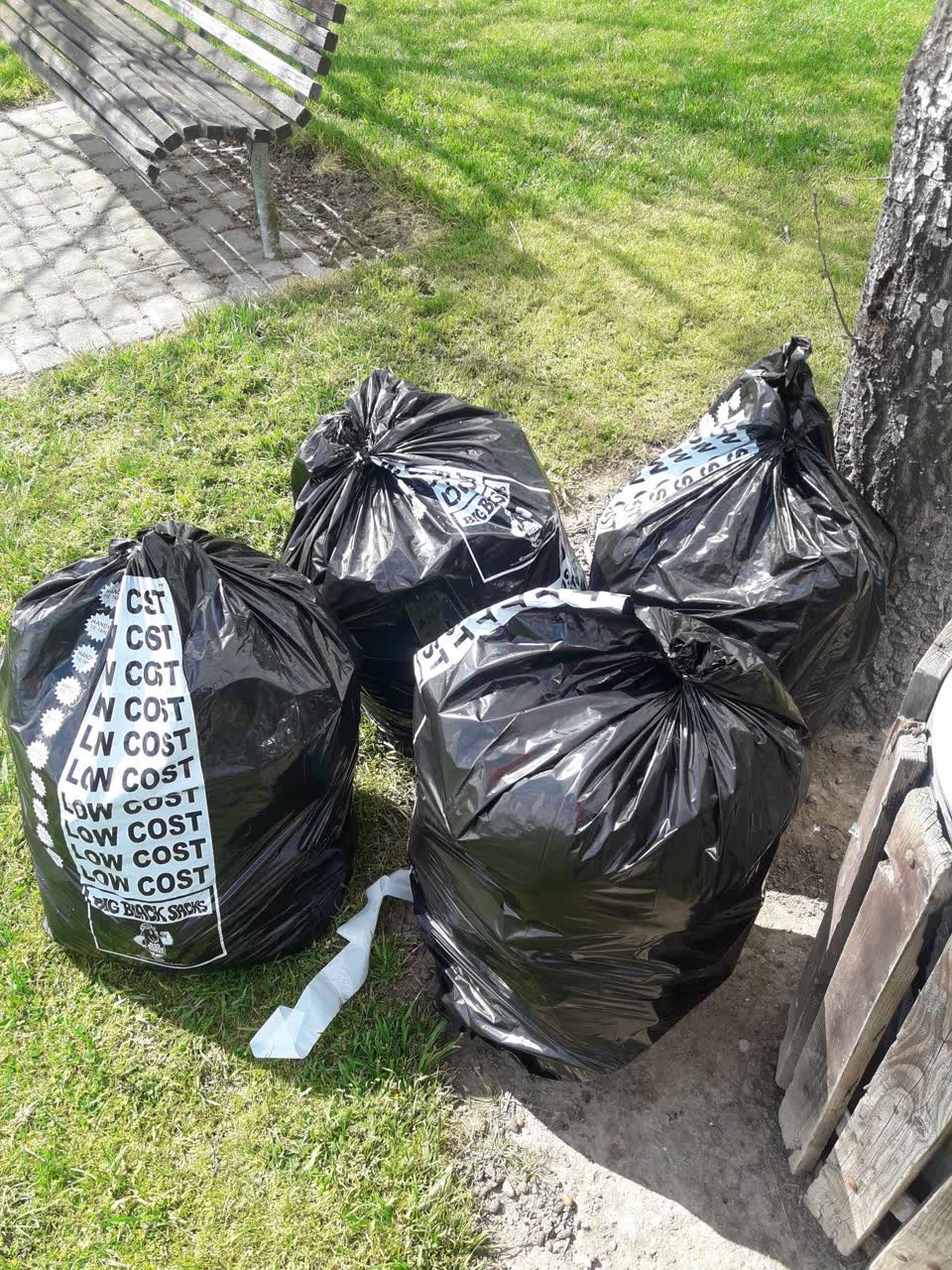 The photograph attached to this parks report