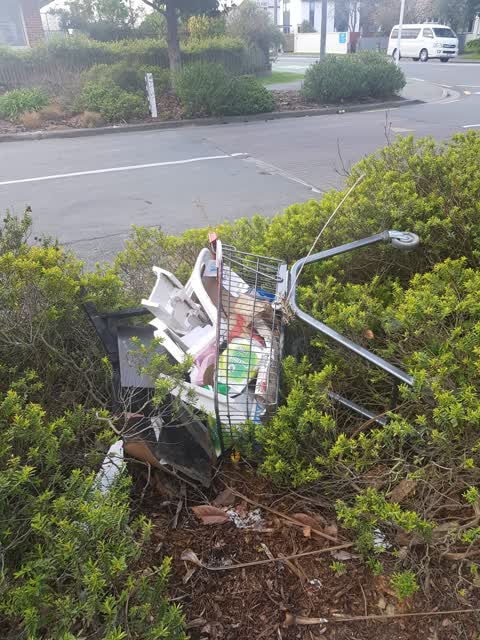 Rubbish/Recycling, a report photo