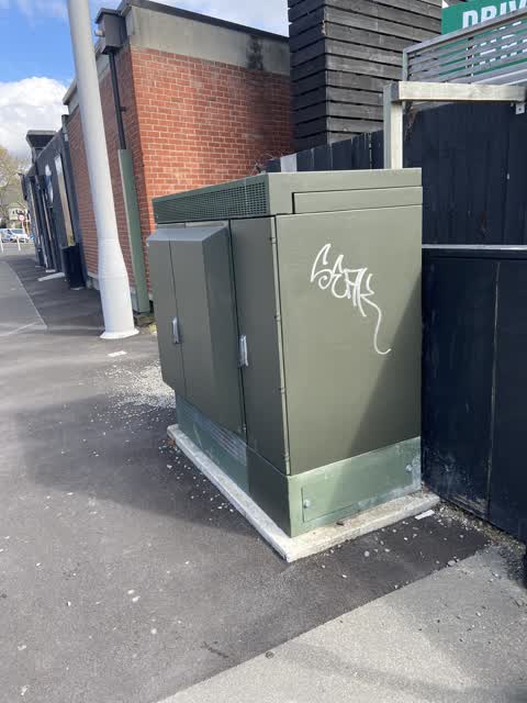 Graffiti, a report photo