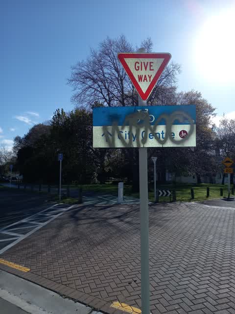Graffiti, a report photo