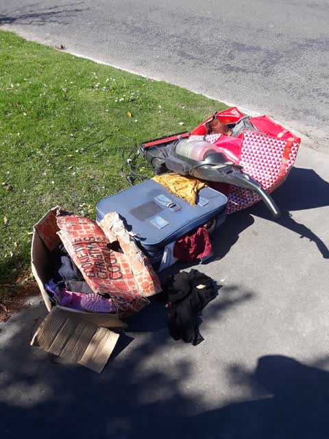 Rubbish/Recycling, a report photo