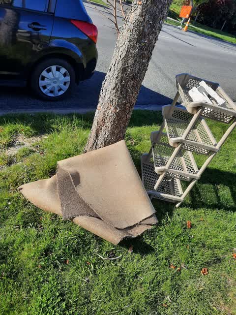 Rubbish/Recycling — a report photo