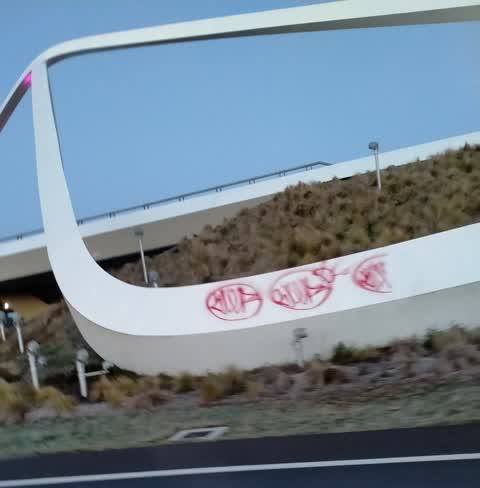Graffiti, a report photo