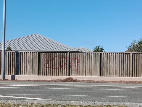 Graffiti, a report photo