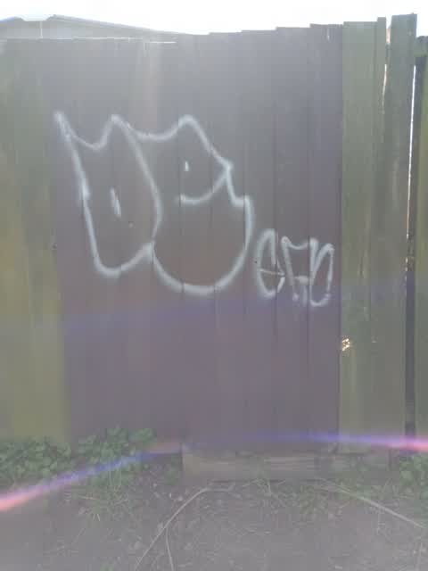 Graffiti, a report photo