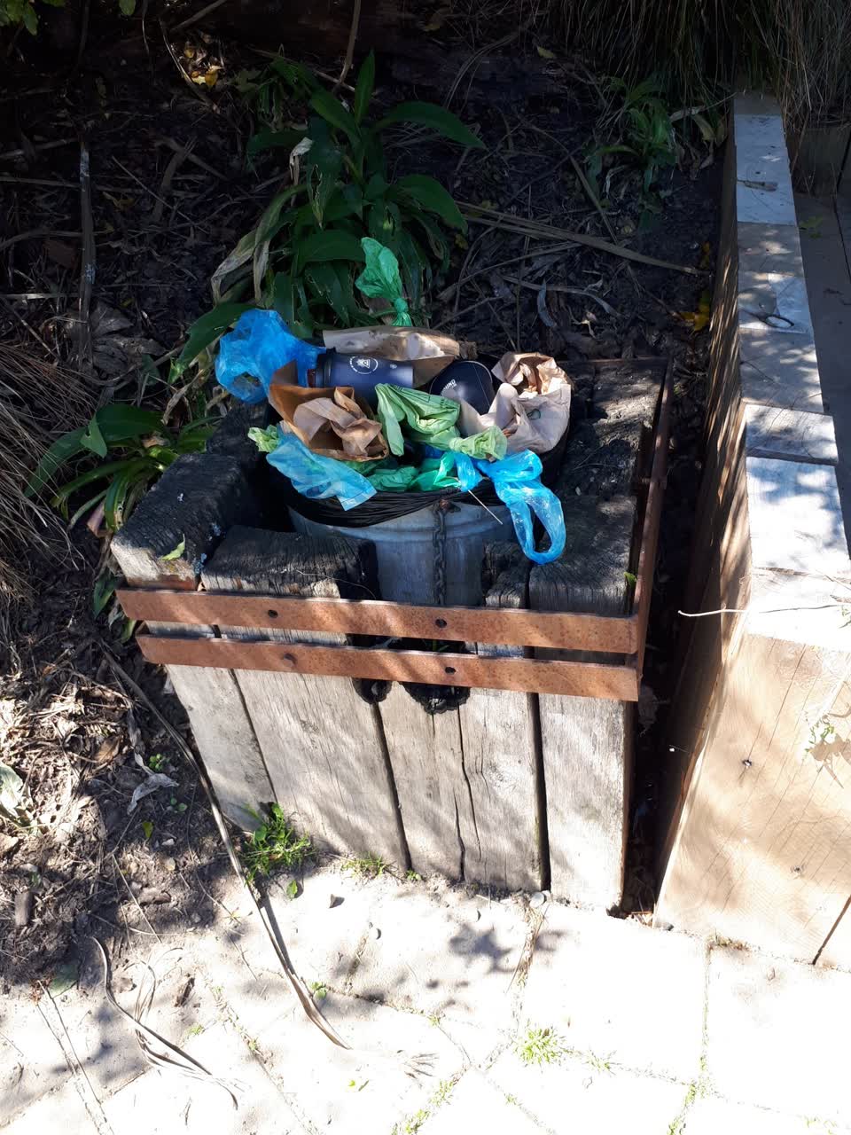 The photograph attached to this parks report
