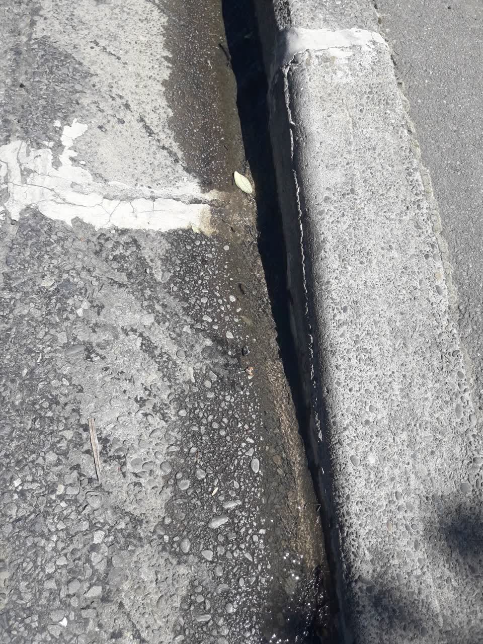 The photograph attached to this wastewater/stormwater report