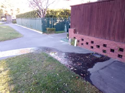 Water Leak, a report photo