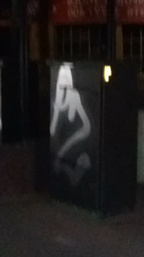 Graffiti, a report photo