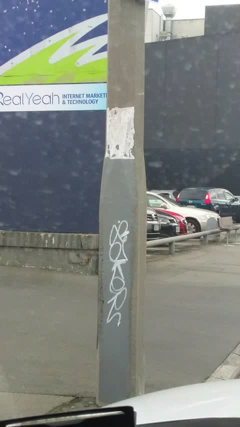 Graffiti, a report photo