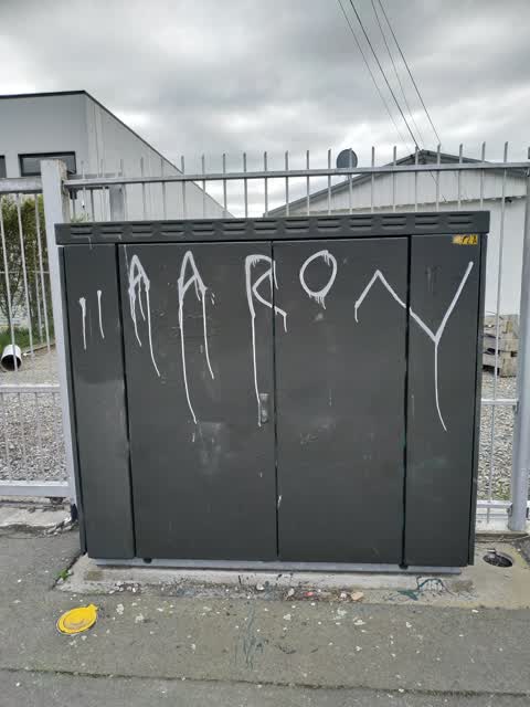 Graffiti, a report photo