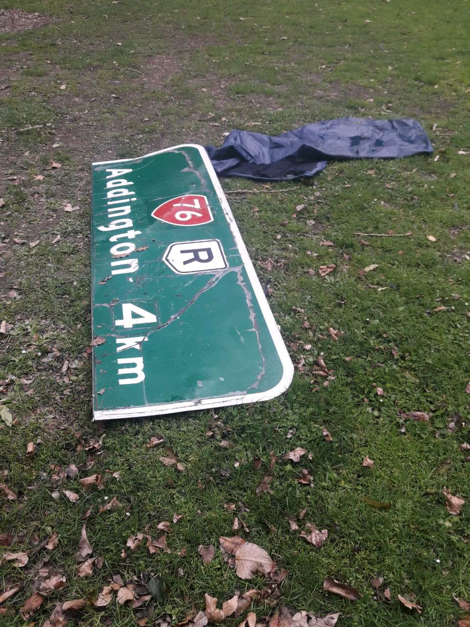 The photograph attached to this parks report
