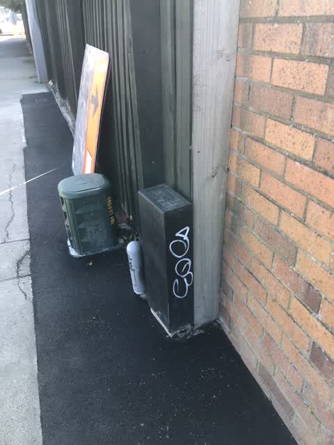 Graffiti, a report photo