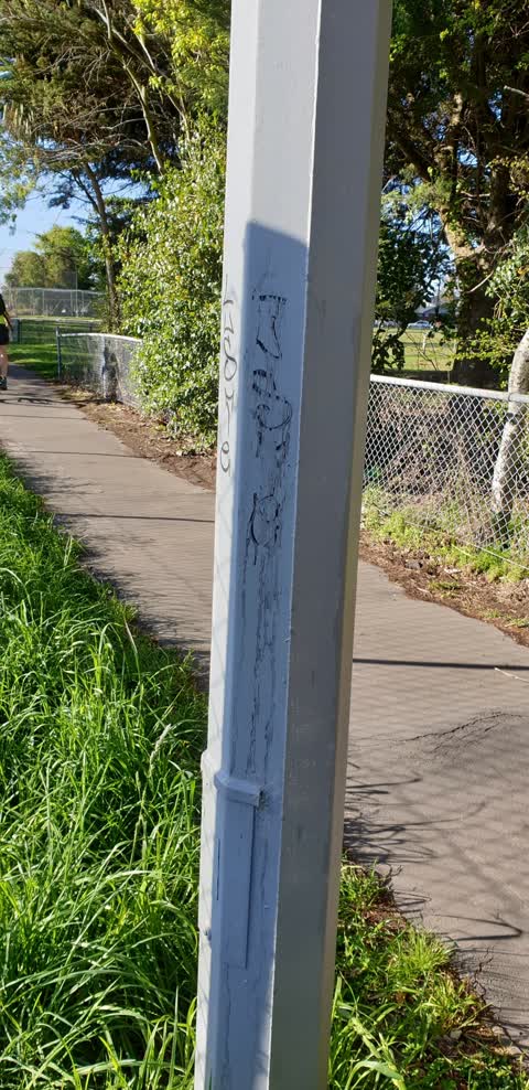 Graffiti, a report photo