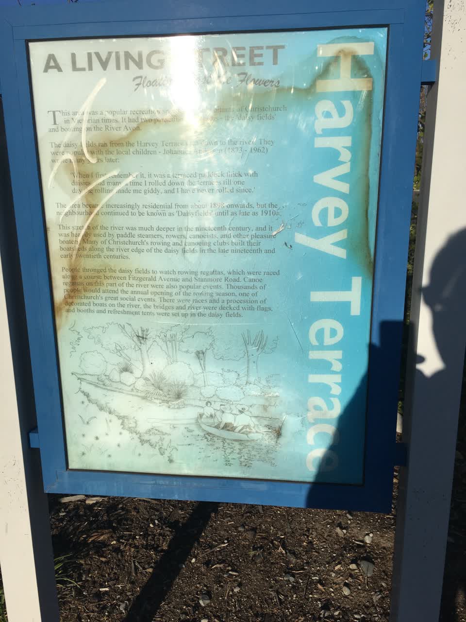 The photograph attached to this parks report
