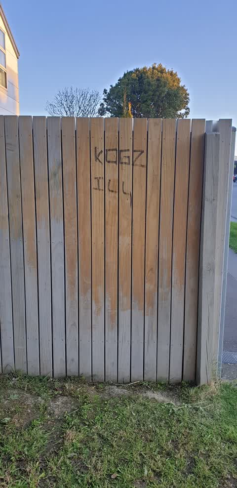 Graffiti, a report photo