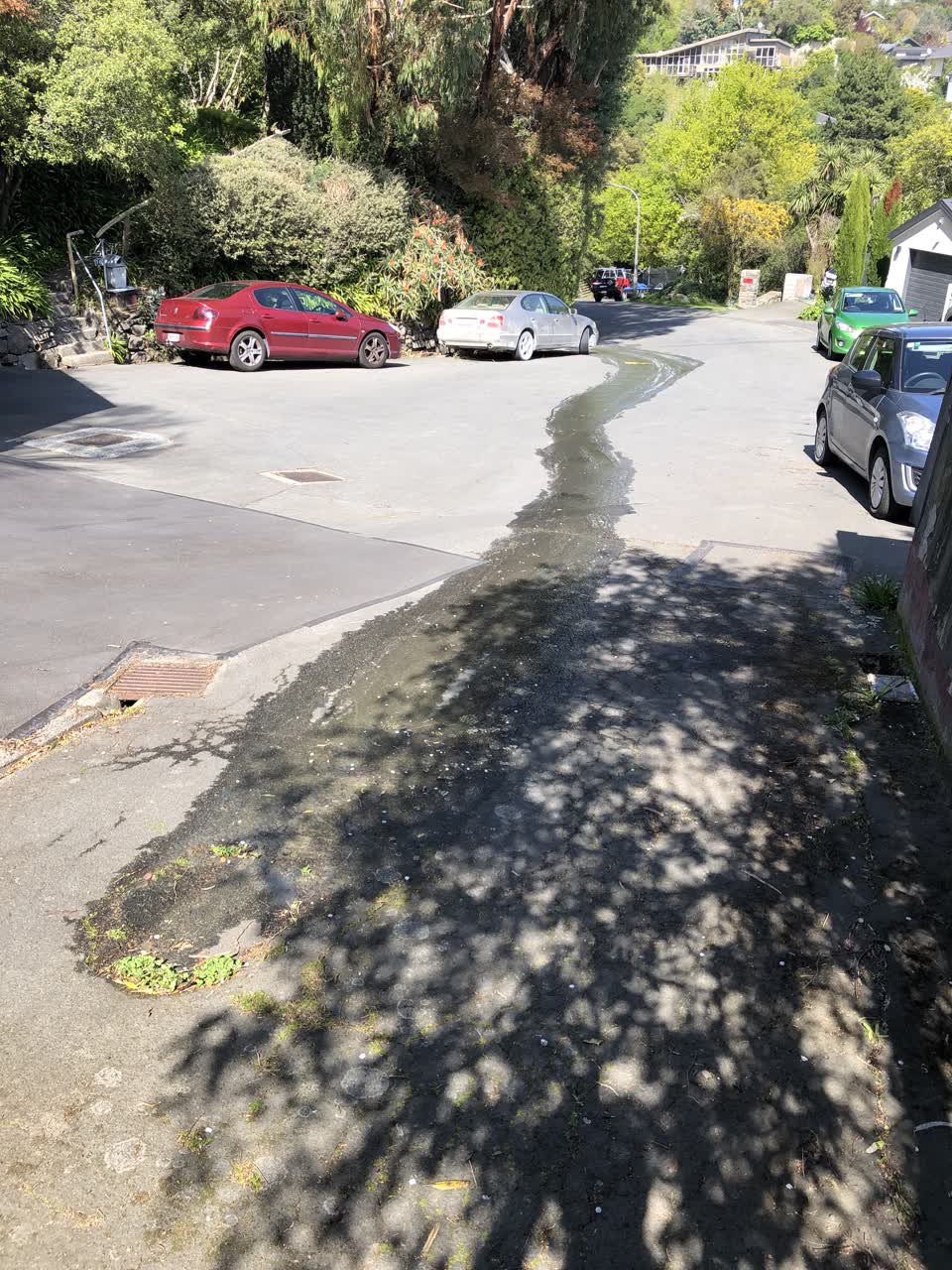 The photograph attached to this wastewater/stormwater report