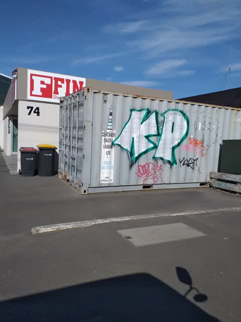 Graffiti, a report photo