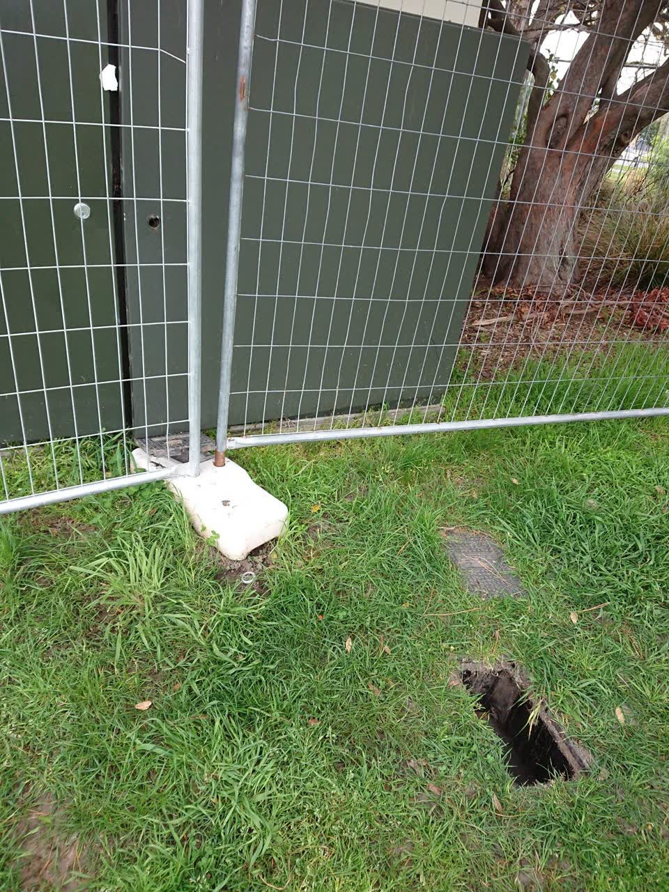 The photograph attached to this parks report