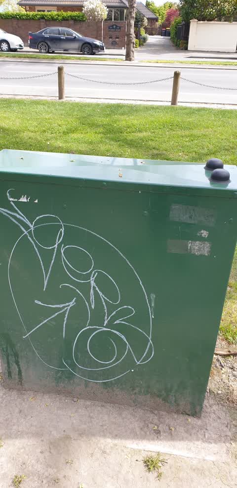 Graffiti, a report photo