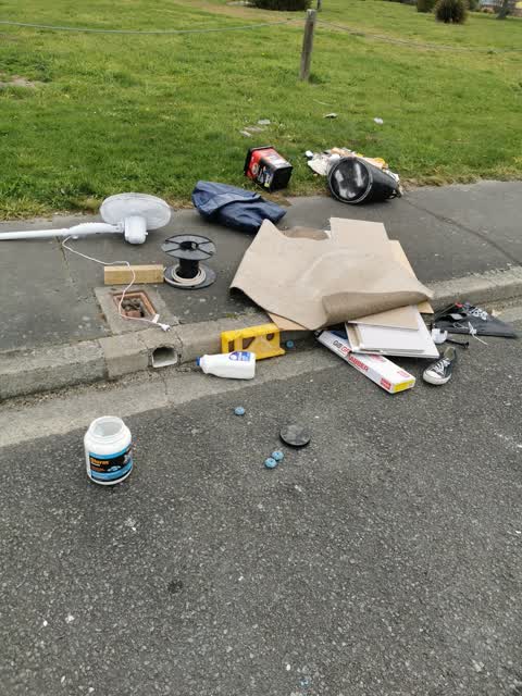 Rubbish/Recycling, a report photo