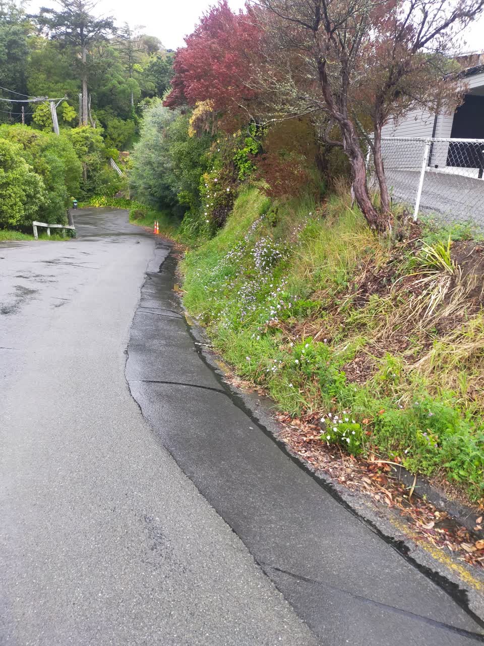 The photograph attached to this wastewater/stormwater report