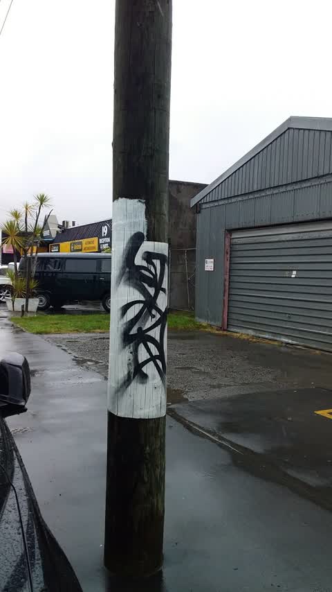 Graffiti, a report photo
