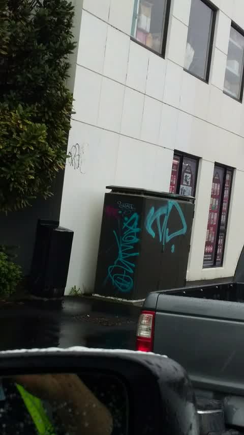 Graffiti, a report photo