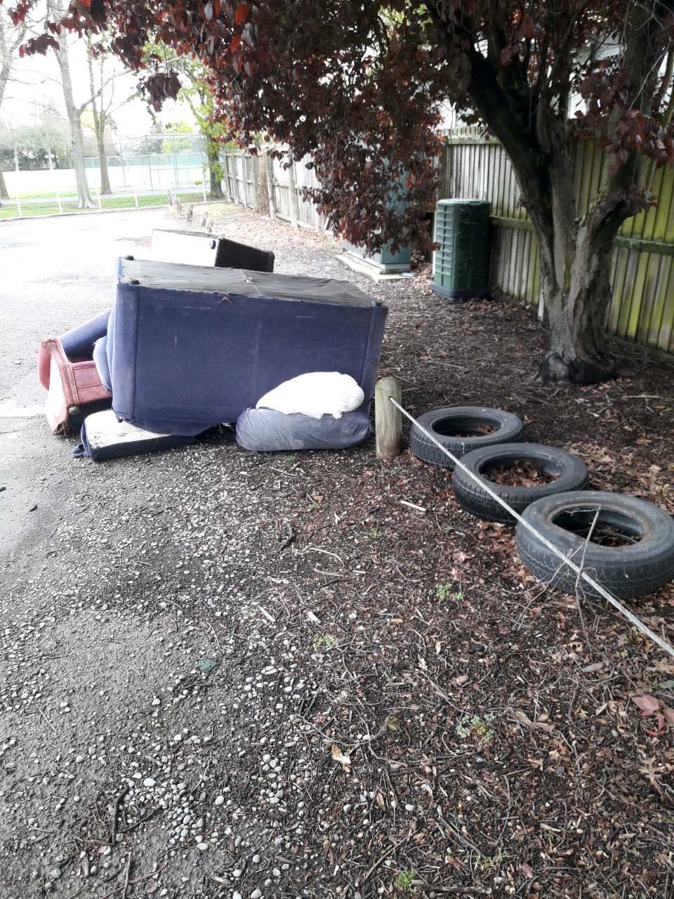 The photograph attached to this parks report