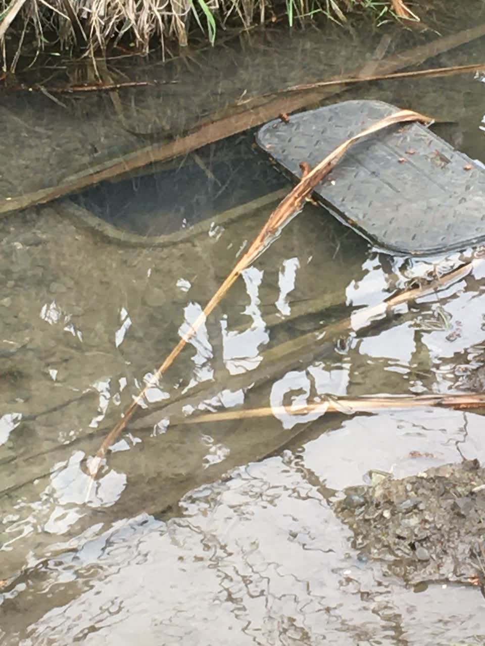 The photograph attached to this water supply report