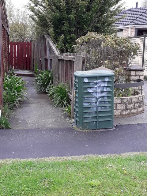 Graffiti, a report photo