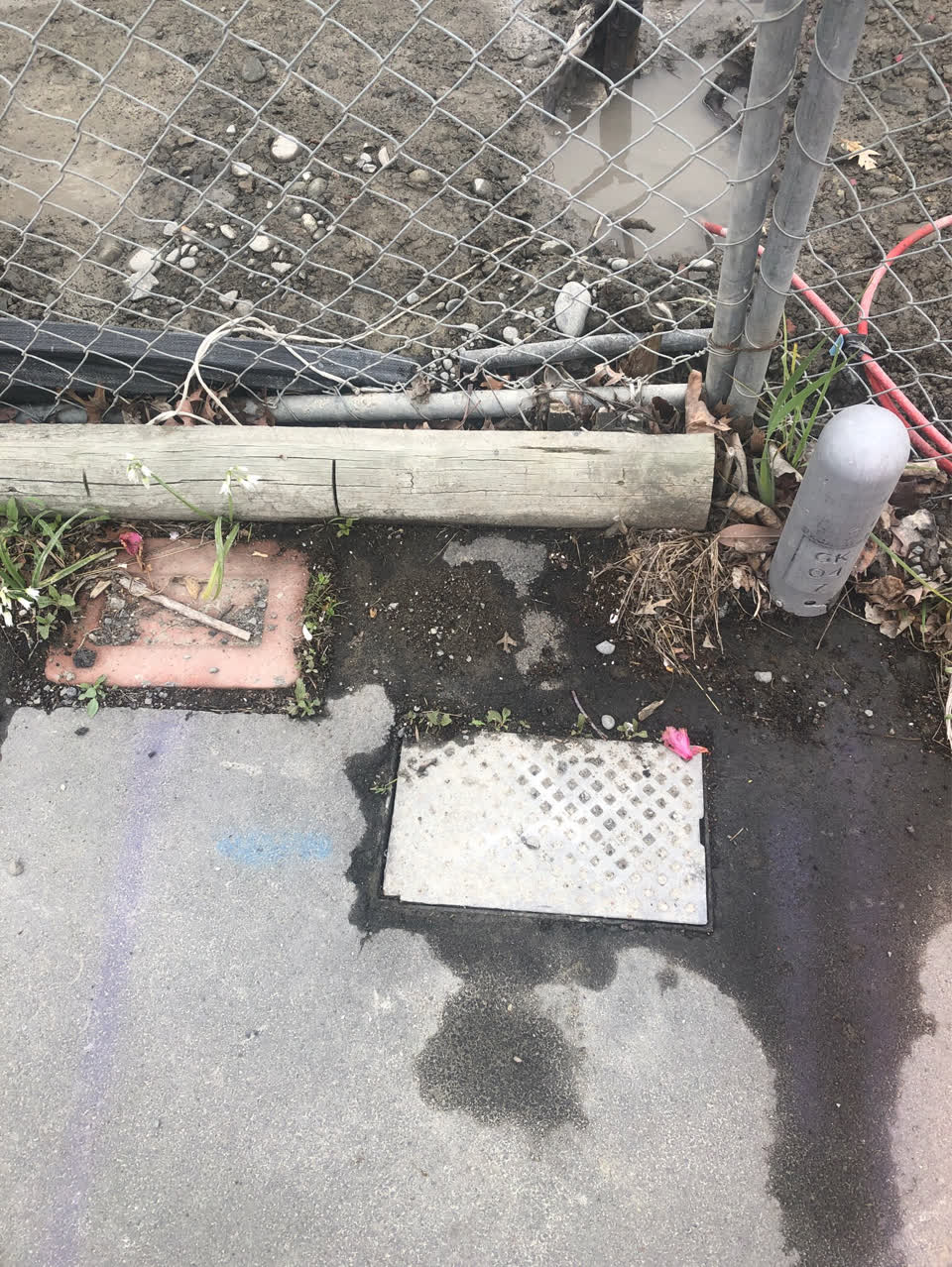 The photograph attached to this water supply report