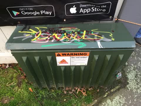 Graffiti, a report photo